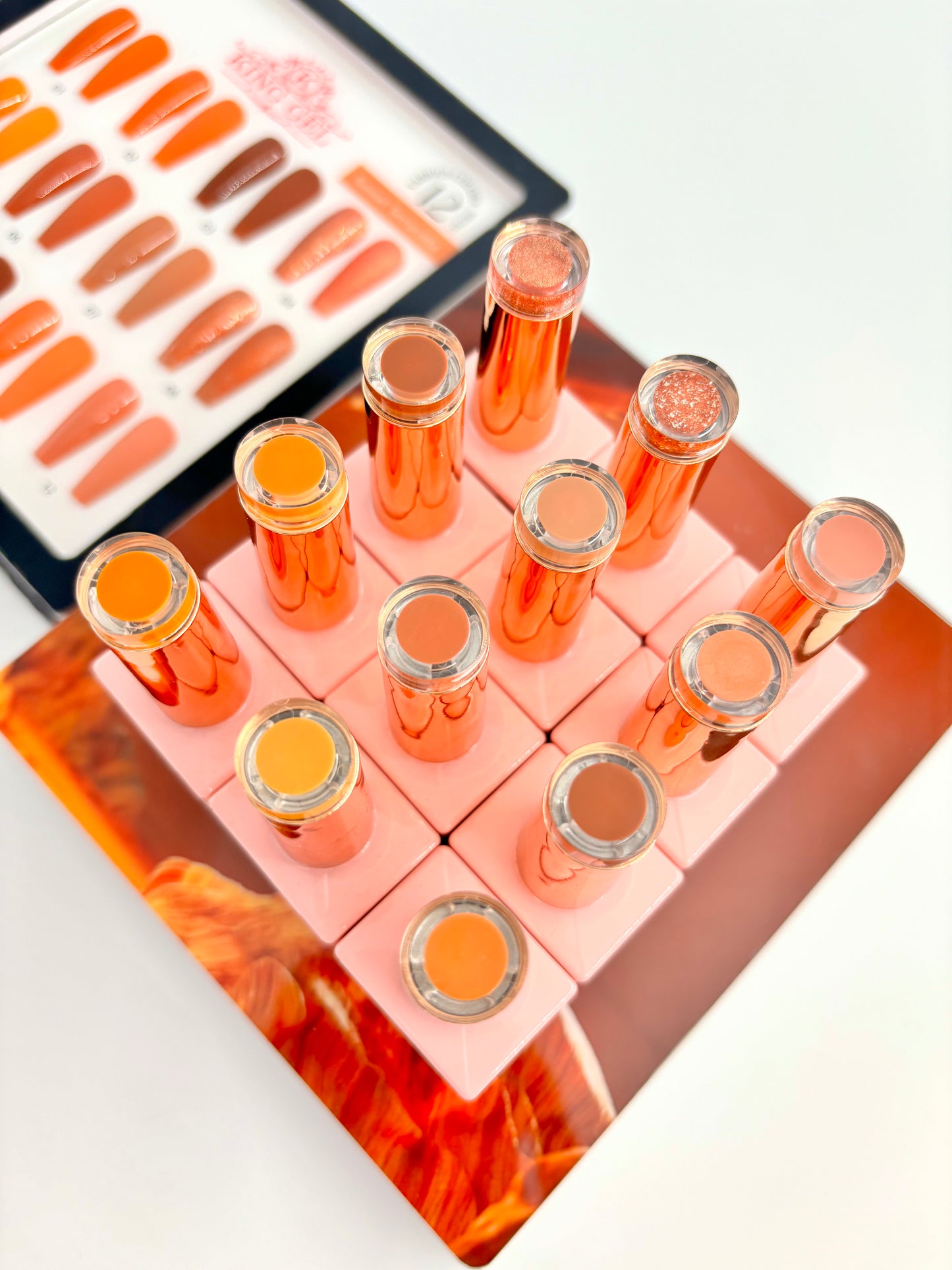 12 Colors Sunset Terracotta Collection - KingGel Brand