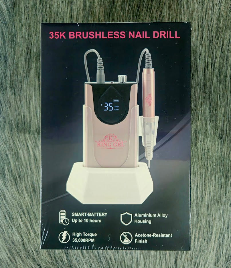 Professional Portable Nail Drill KingGel