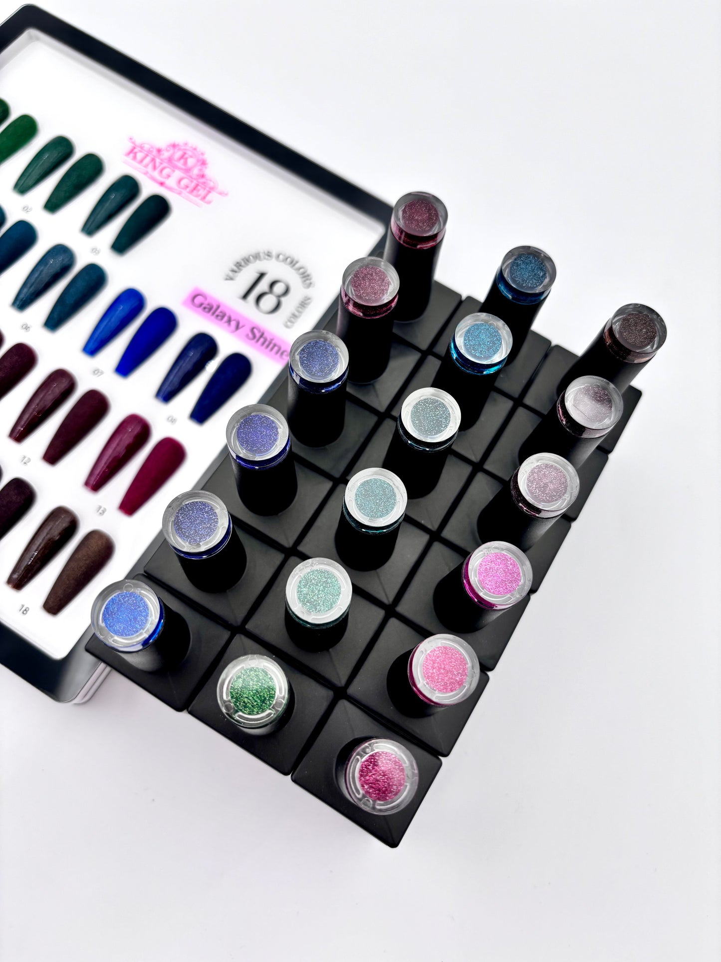 18 Colors Galaxy Shine Collection - KingGel Brand