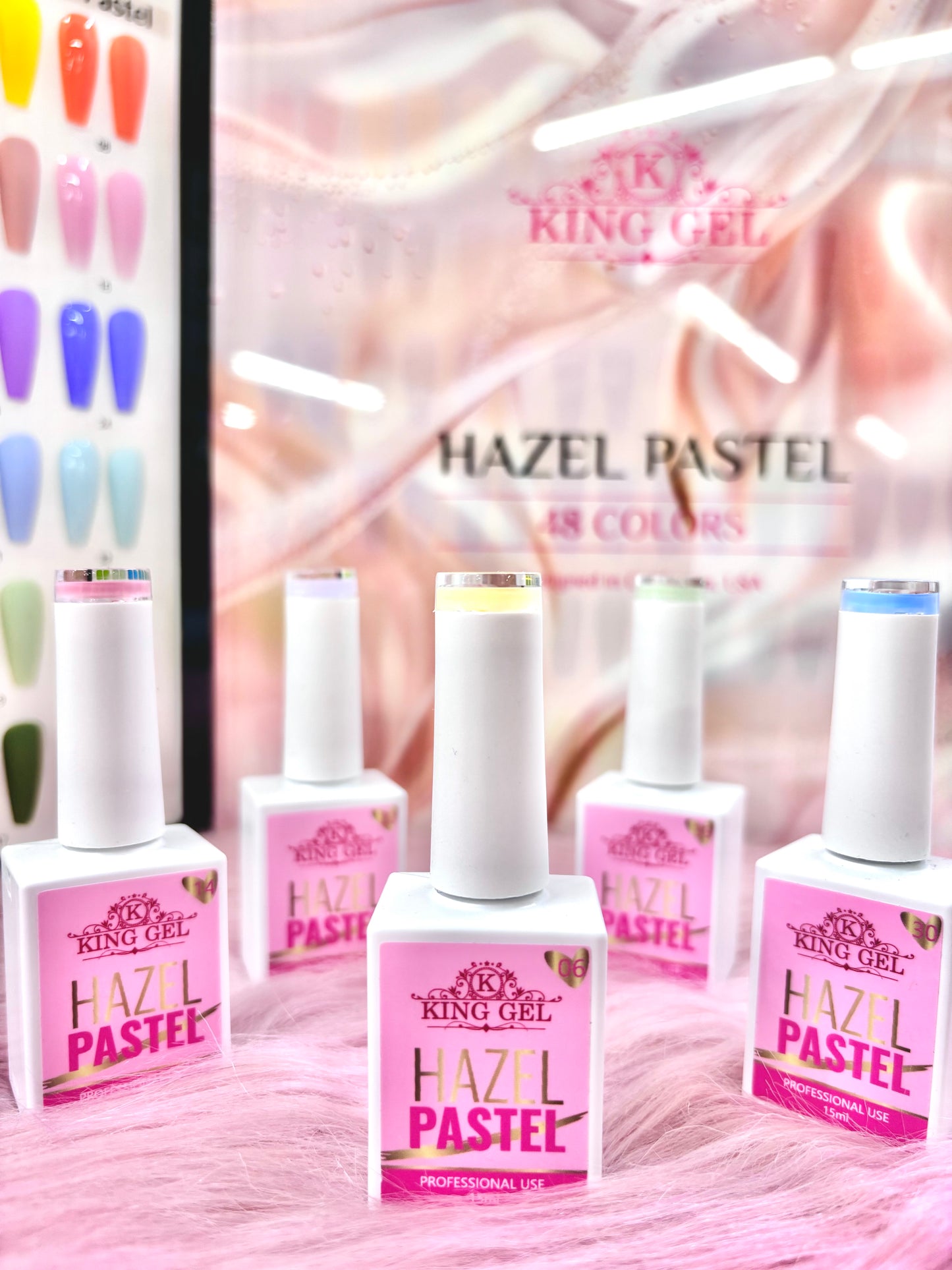 48 colors Hazel Pastel Collection - KingGel