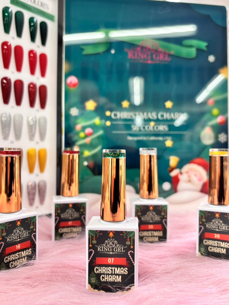 36 Colors Christmas Charm Collection - KingGel Brand