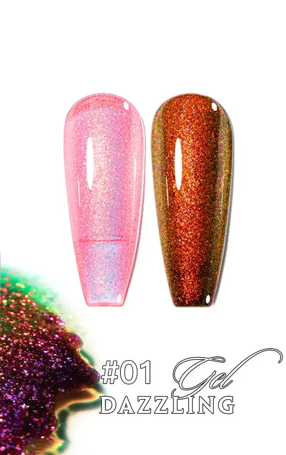 KingGel Dazzling Gel Color Collection 1-24