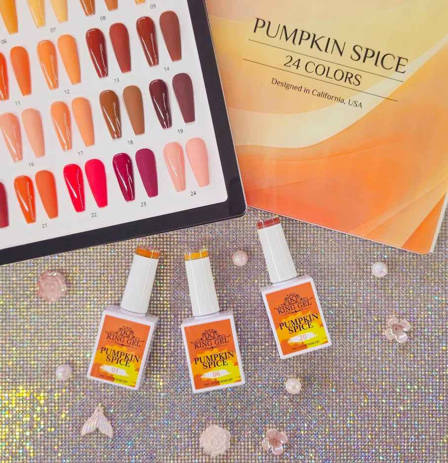 24 colors Pumpkin Spice Collection - KingGel