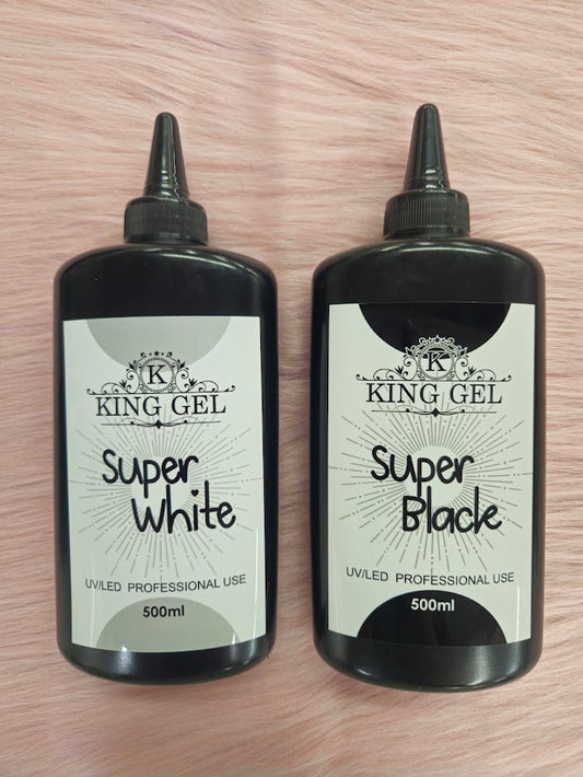 KingGel Super White / Super Black 500ml Refill