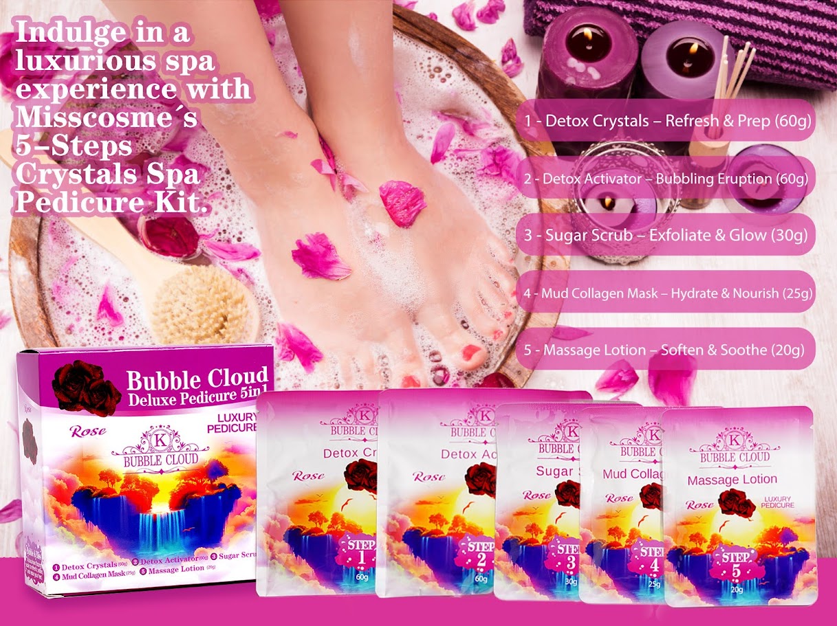 5in1 Bubble Cloud Deluxe Pedicure - Volcanic Eruption