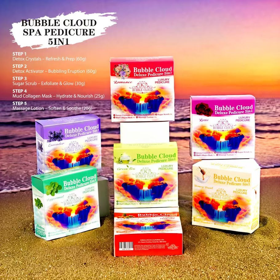 5in1 Bubble Cloud Deluxe Pedicure - Volcanic Eruption