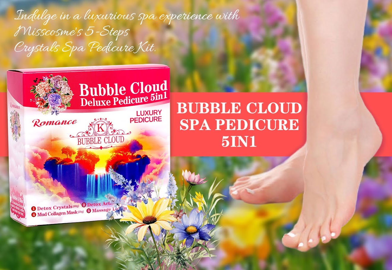 5in1 Bubble Cloud Deluxe Pedicure - Volcanic Eruption
