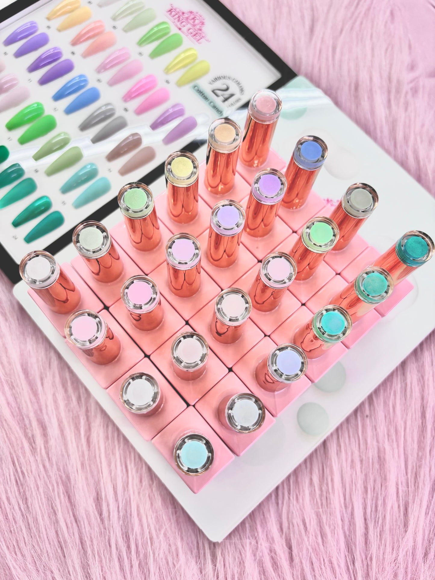 24 colors Cotton Candy Collection - KingGel