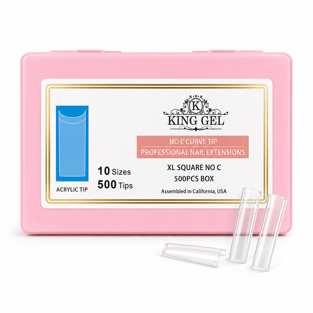 KingGel Acrylic Nails Tip in Box