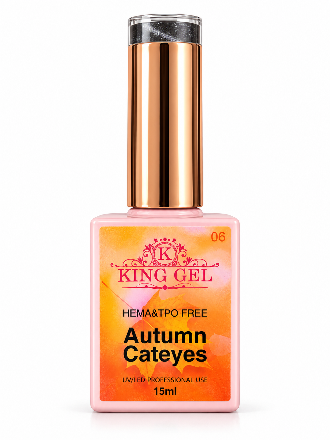 KING GEL Autumn Cateyes - studio bottle