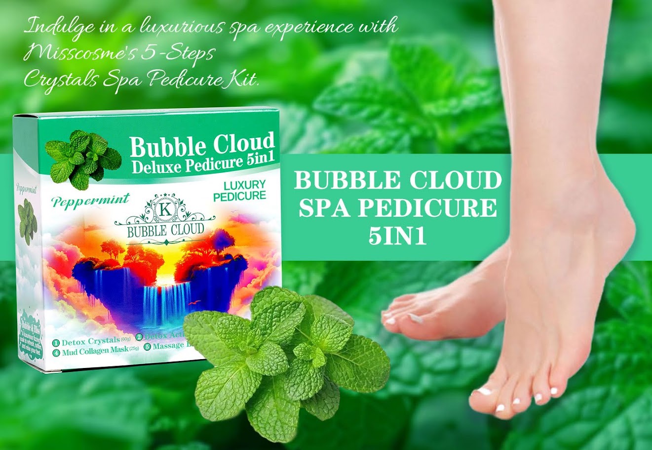 5in1 Bubble Cloud Deluxe Pedicure - Volcanic Eruption