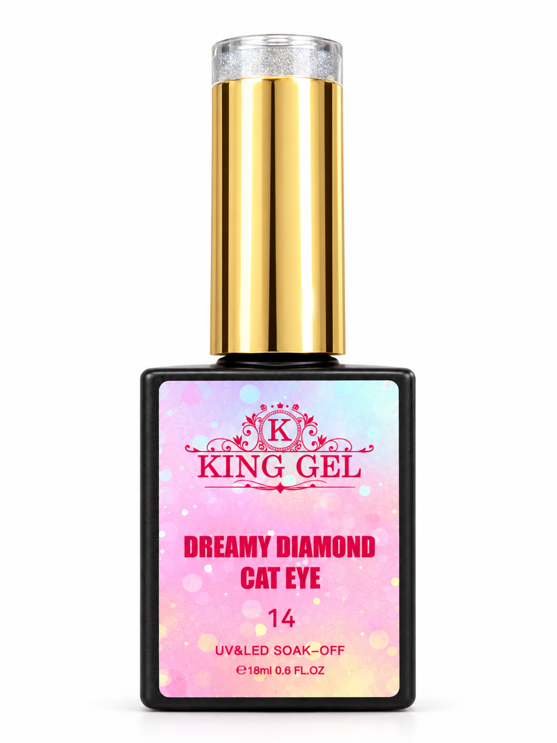 KING GEL Dreamy Diamond Cateyes - studio bottle