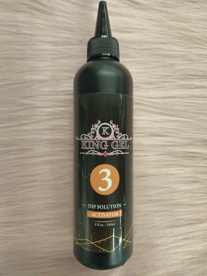 KingGel 8oz Dip Solution Activator #3